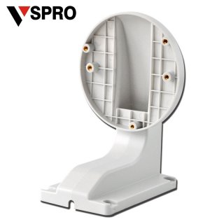 VSPRO Rubber Wall Mount Bracket White For Dome Security Camera 1258ZJ
