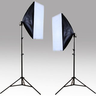 New Photography Softbox Lighting Kit Photo Equipment Soft Studio Light Softbox Continuous Lighting Kit