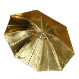 Gold/Black 33inch Photo Photography Studio Lighting Umbrella Softbox for Flash Speedlight