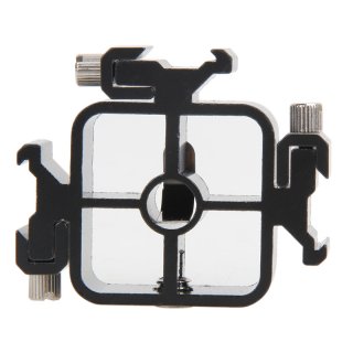 High Quality All-metal Tri-Hot Shoe Mount Adapter For Flash Holder Bracket