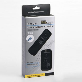 Wireless Shutter Release Remote Control for Nikon DSLR D90 D5000 D5100 D3100 D7000 RW-221 DC2