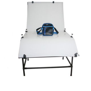 Professional Photography Studio 100*200CM Shooting Table for Still Life Product Shooting Aluminum Alloy Frame
