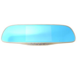 5 inches High Definition Blue Mirror Wide Angle Car DVR L9005