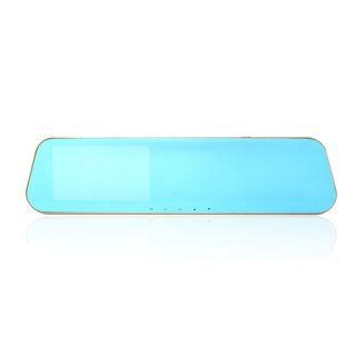 4.3 inches High Definition Wide Angle Blue Mirror Car DVR L9100