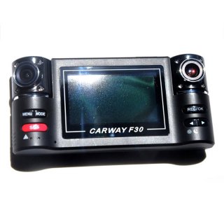 2.7 inches Dual Lens Video Recorder Car DVRs Camera F30