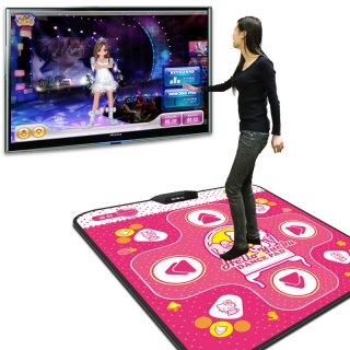 Fitness Single Thickened Cartoons Dancing Household Dance Pad