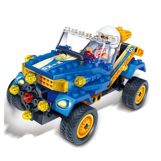 Banbao 20 Models Racing Cars Models Pull Back Car Plastic Model Building Block Sets DIY Educational Toys