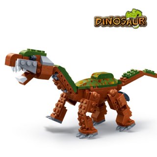Banbao 6858 Educational Toy The Cretaceous Period Jurassic Dinosaur Brontosaurus Building Block Sets Brick Model