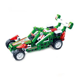 Banbao 6965-6968 Racing Car Model Plastic Building Block Sets Educational DIY Bricks Toys Pull Back Car