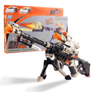 DF-18218B Laser Infrared Electric Toy Gun With Sound And Light And Projection Function