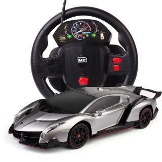1:24 Lamborghini And Poison RC Car Charging Steering Wheel Remote Control Car