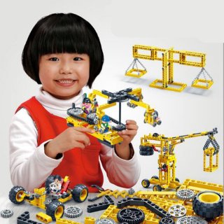 BanBao 6902 Children Toy Kinetic Machinery Building Blocks Set Educational DIY Bricks Toys