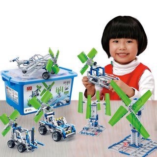 BanBao 6906 Children Toy Windmill Power Generation Building Blocks Set Educational DIY Bricks Toys