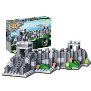 Banbao 6558 Building Series Great Wall of China Educational Plastic Block Sets DIY Bricks Toys