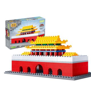 Banbao 6563 Building Series China Tiananmen Square Educational Plastic Block Sets DIY Bricks Toys