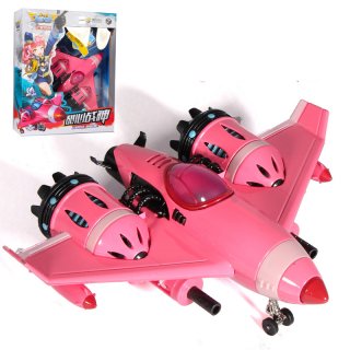 CAIPO-51602A Alloy Pink Aircraft Model With Light And Music