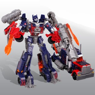 H-601 Optimus Prime Alloy Vehicle Deformation Robot Static Model Action Figure Toy