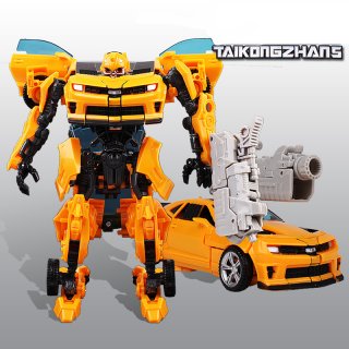H-602 Bumblebee Alloy Vehicle Deformation Robot Static Model Action Figure Toy
