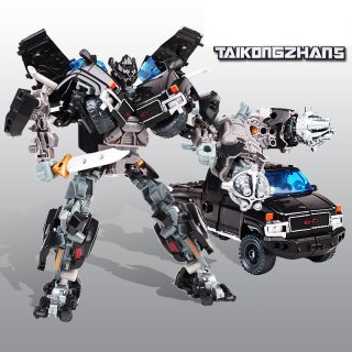 H603-H606 Alloy Vehicle Deformation Robot Static Model Action Figure Toy
