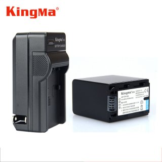 KingMa Single Channel Battery Charger With NP-FH100 Batterie For SONY