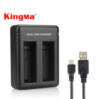 KingMa Dual Battery Charger For Gopro Hero4 And AHDBT-401