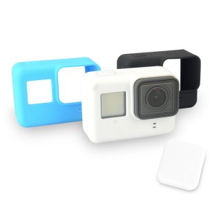 Gopro Hero 5 Black Soft Silicone Case With Lens Protective Cap Cover for Go Pro Hero5 Gopro5 Sport Action Camera Accessories