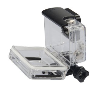 Gopro hero4/3+ Backdoor Case Cover Gopro Bacpac shell thickened cover with open hole hole Case Cover Housing