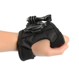 KingMa 360 Degree Rotation Glove Style Mount Wrist Strap Holder Strap Adapter For GoPro Hero