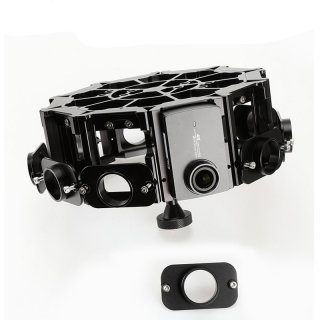 XiaoYi 4K10 Action Camera VR 360/720 Degrees Panoramic Bracket 10 in 1 Aluminum Alloy Housing Protective Cage