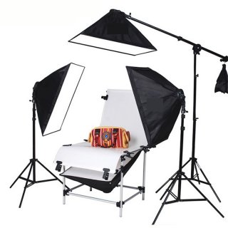 100x200cm Background Bracket Photography Light Softbox Kit