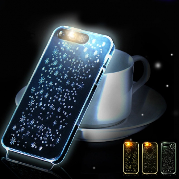LED Flashing Phone Case for iPhone, Light Flash Calling Notice Tube Series Phone Case for IPhone