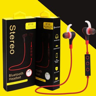 Wireless Earphones Bluetooth Noise Cancelling Headset with Mic Stereo Sports In ear Earphone