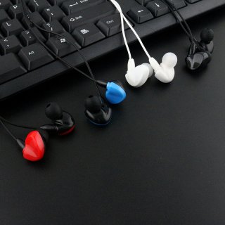 New Ear Hhanging Type Earbud in-ear Bass Wire Running Game Magic Wheat Earphone with mic for mobile phone