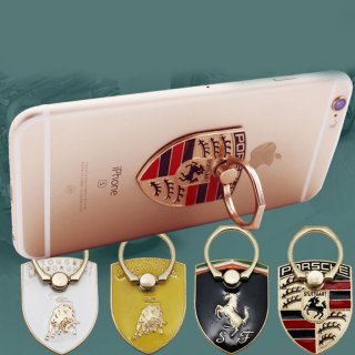 NEW Crown metal inlaid diamond ring buckle multifunction creative lazy fall proof folding type mobile phone holder