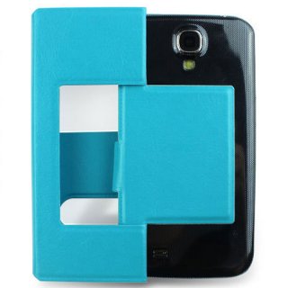 Caller ID Display Double View Case Open Window Case Flip Leather Mobile Phone Cover