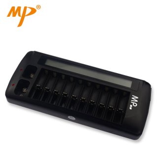 Rapid Quick Charging Battery Charger 10ports channel 0.27A 9v For AA AAA NI-MH NI-CD Li-ion Battery