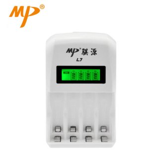 Four ports channel Battery No.5/No.7 Charger with four batteries NI-MH No.5 AA3000mAh