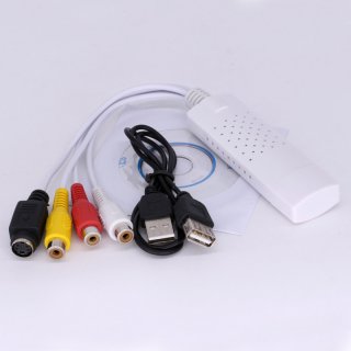 High Quality 1Set USB 2.0 Video TV Tuner DVD Audio Capture Card Converer Adapter for Computer CCTV Camera Win7/8
