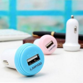 Hot Mini Universal Fast Smart Car-Charger USB Car Charger LY-C21
