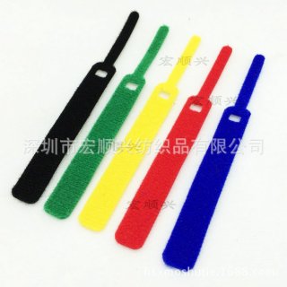 free shipping various Velcro cable tie Back to back data cable ties wholesale