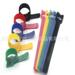 100pcs Utral-thin Back-to-Back band T type magic paste Charger strap cat head tie