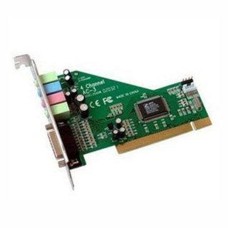 Hot Sell 4 Channel 5.1 Surround 8738 Chip 3D Audio Stereo PCI Sound Card Win10