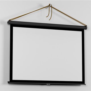 High-Definition Projection Screen Screen 40inch 4: 3 HD Projection Screen Single Screen Projector Curtain White Portable