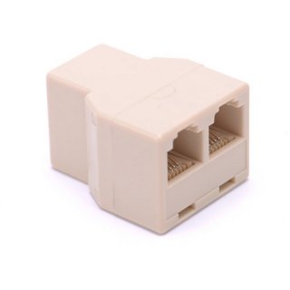 Top Quality Telephone Splitter One Into Three Output Connector Cable
