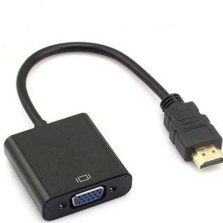 HOT HDMI to VGA Adapter Male To Famale Converter Adapter 1080P Digital to Analog Video Audio For PC Laptop Tablet