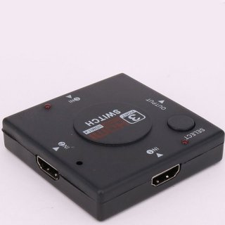 Hight Quality HDMI Divider Switch 3 Port Switcher Splitter 3 in 1 out Selector Adapter For PS3 PS4 Smart TV 1080P for Xbox 360 G