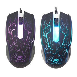 Cool Design Colourful Luminous Wired Mouse E-Sport Game Mouse For Laptop Desktop Computer