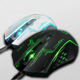 Cool Optical Wired Gamer Gaming Mouse Breathing Light Gamer Mouse For PC Laptop