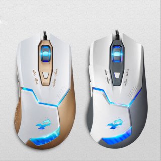 Optical E-Sport Wired Gamer Gaming Mouse Breathing Light Mouse For PC Laptop