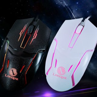 Game Mouse Wired Gaming Multicolor Luminous Mouse For PC Laptop
